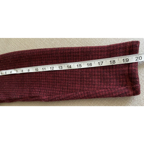 Columbia Pullover Fleece Sweatshirt Womens XL Red wBlack Checked Fleece Sweater - Picture 12 of 13